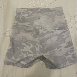 lululemon camo shorts